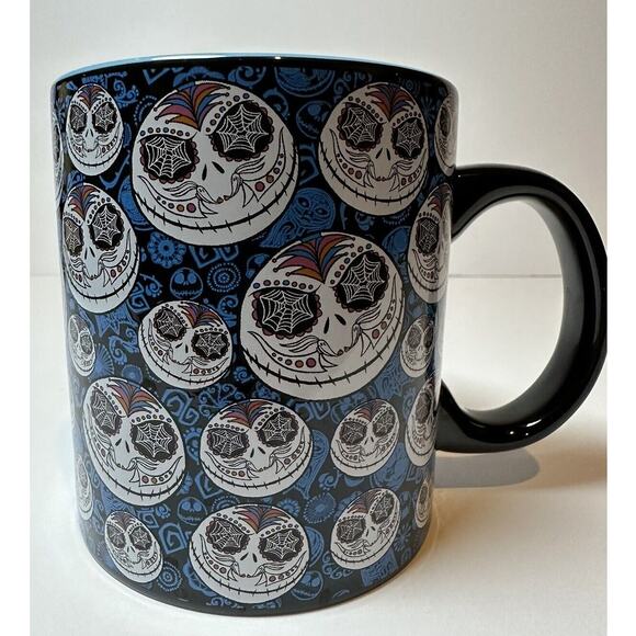 The Burton's Nightmare Before Christmas Disney Coffee Mug Jack Skellington Large - Picture 1 of 6